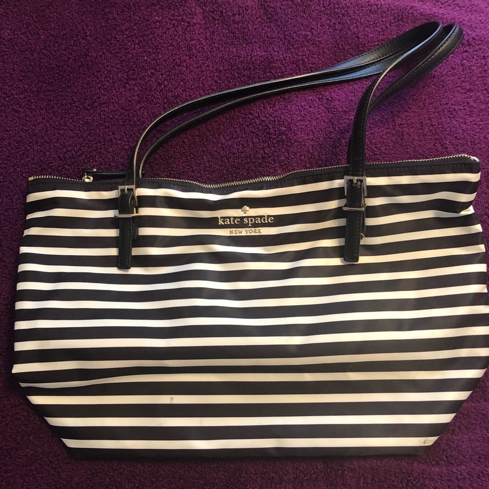 Kate Spade Hayden Stripe Sailing Tote